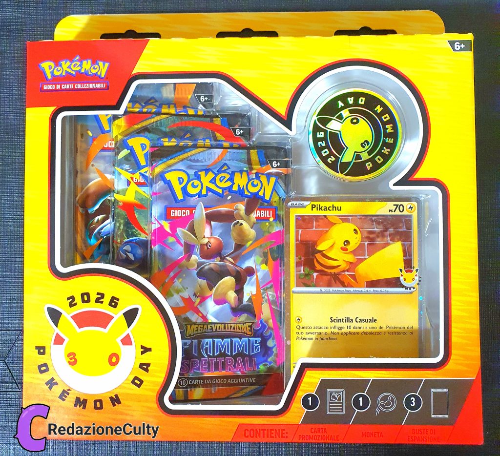 Pikachu box 30 anni di pokemon