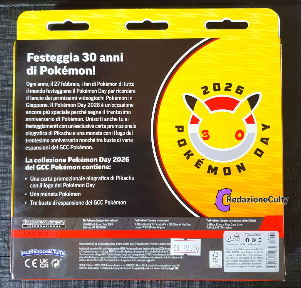 Pokemon day 2026 box pikachu