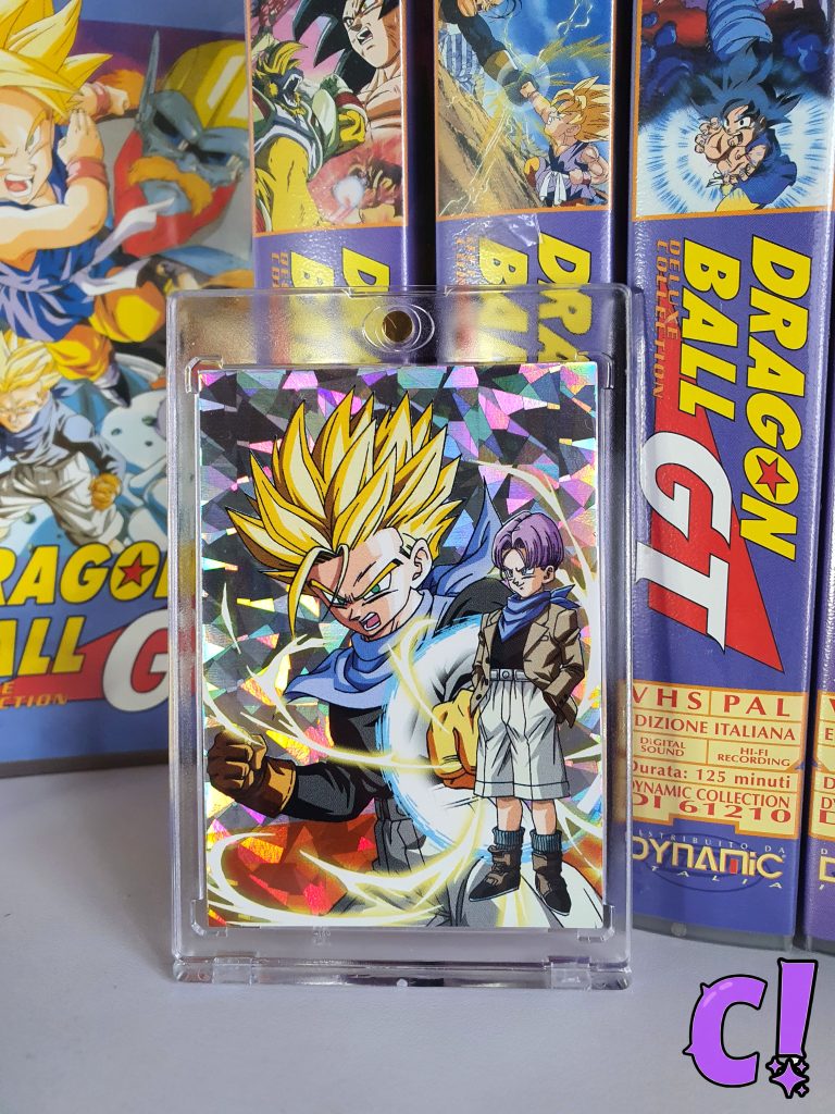 Dragonball gt crystal card trunks 30 anni