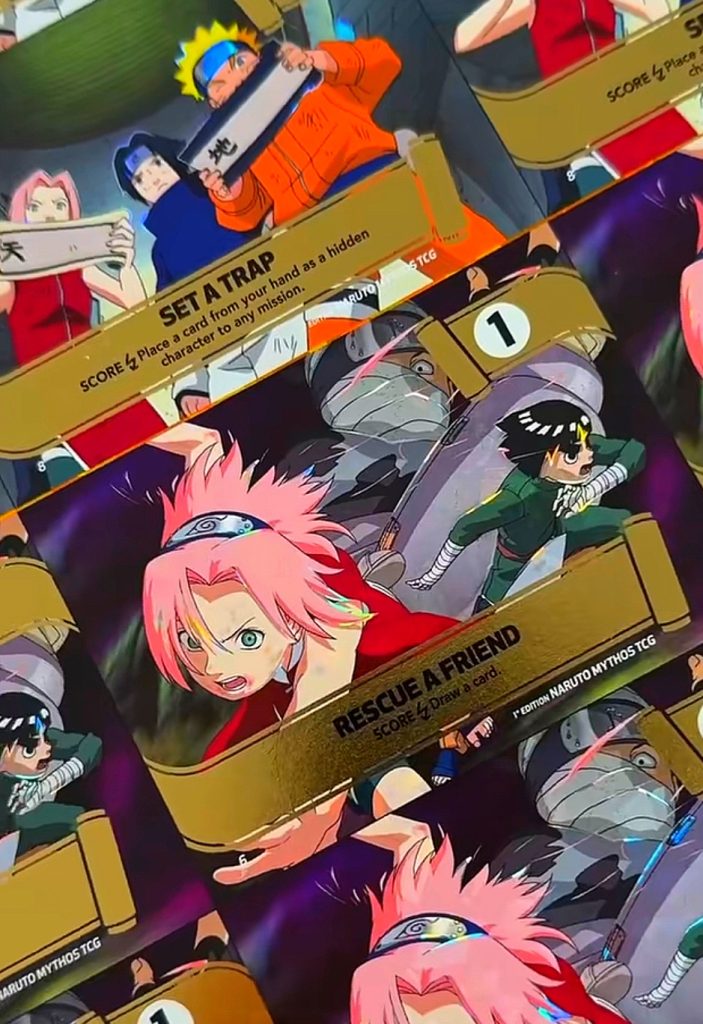 Carte Missione Naruto Mythos Engine 