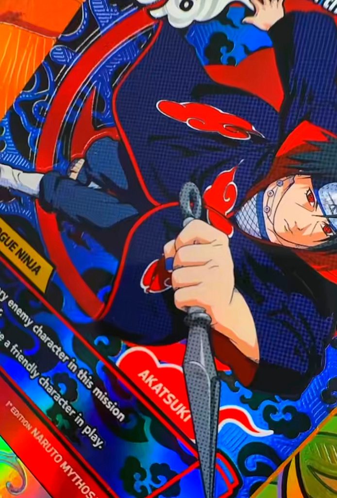 Itachi card holo konoha shidō