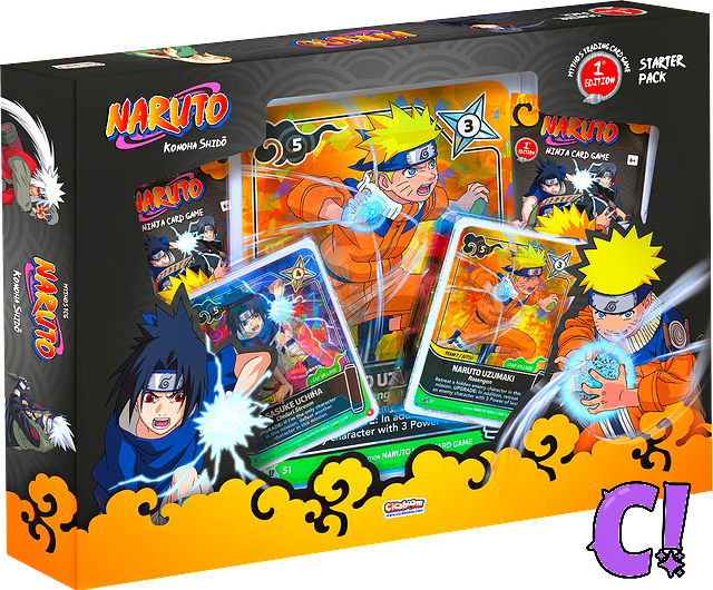 Starter Pack prima edizione sasuke e naruto