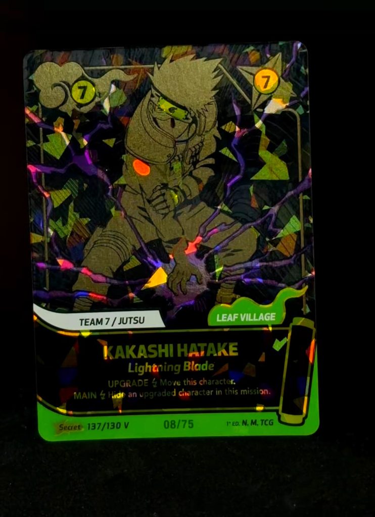 Carta rara segreta Kakashi mythos 