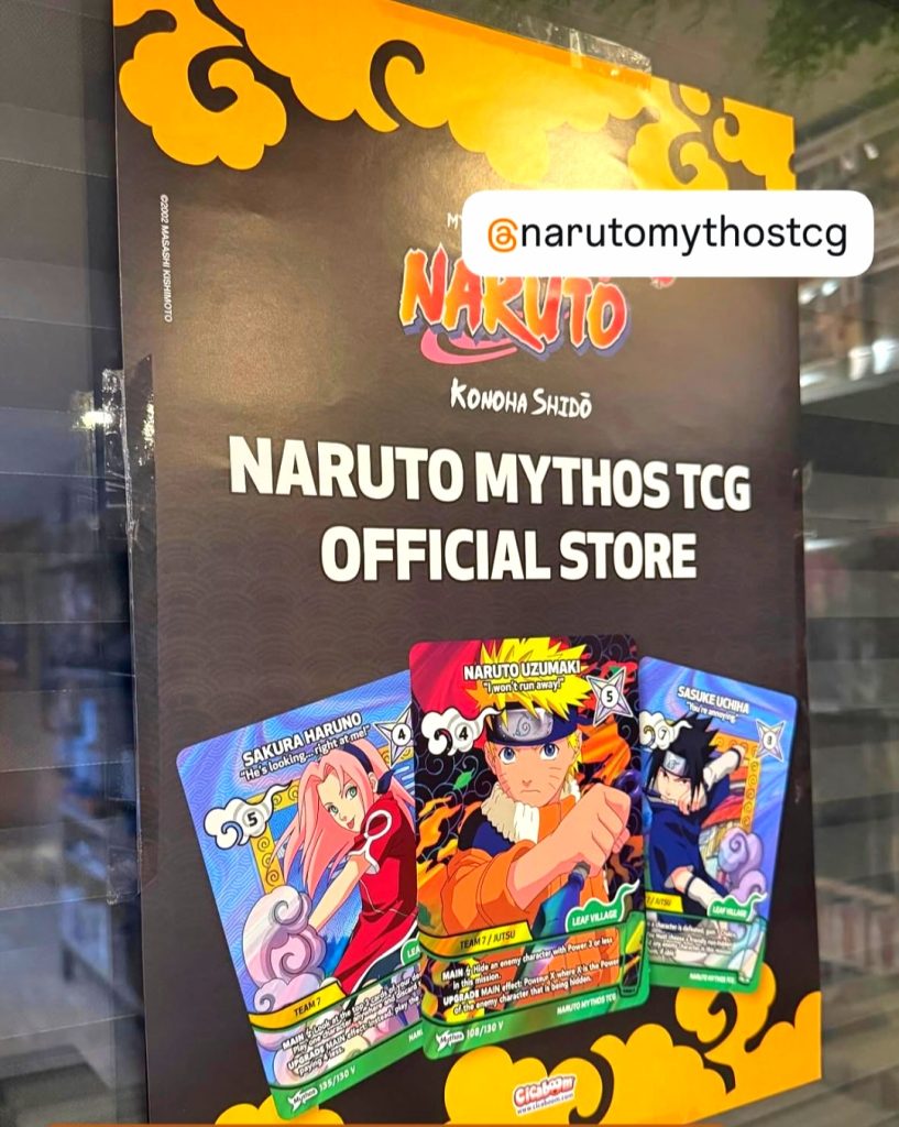 Naruto Mythos locandina rivenditore ufficiale